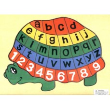 Wooden Alphabet Turtle Puzzle Wooden Alphabet Turtle Puzzle